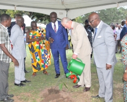 KNUST Names Park after Prince of Wales