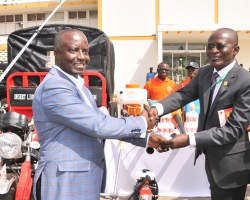 Dessert Lion International Donates Assorted Farm Inputs to KNUST