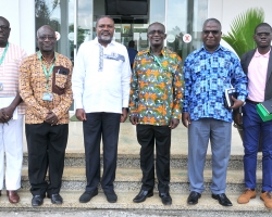 Angolan Ambassador in KNUST