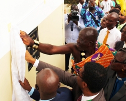 KCCR-KNUST Commissions Research Laboratory at Agogo