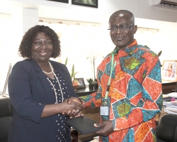 URI Delegates Call on Vice Chancellor