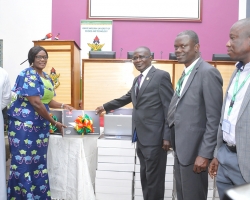 KNUST Donates 560 Brand New Laptop Computers