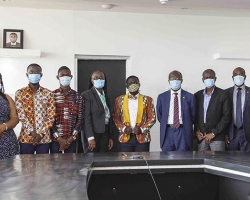 ISRC Executives Pay Courtesy