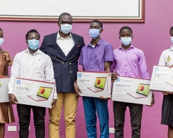 Nana Agyei Baffour Awuah Donates Laptops to KNUST Students