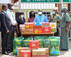 Presbyterian Church of Ghana Donates to KNUST Food Bank