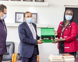 Indian High Commissioner to Ghana Visits KNUST