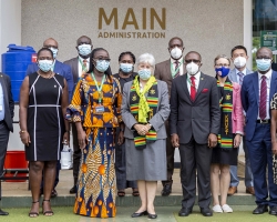 US Ambassador Sullivan Visits KNUST