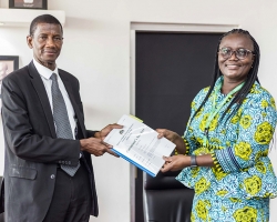 Gambian Minister of Higher Education Visits KNUST