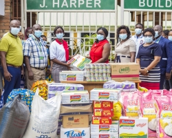 Vodafone Ghana Foundation Donates to KNUST Food Bank