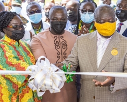 Asantehene Commissions New Maternity Block