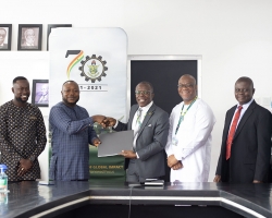 Vesterline Donates to KNUST