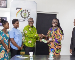 KNUST Alumni Association Supports 3 KNUST Students