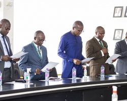 Inaugurates KNUST-Enfoni Board