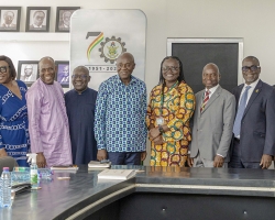 Minister for Local Government Pays Courtesy Call on Vice-Chancellor