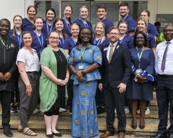 South Dakota State University Visits KNUST