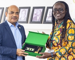 Indian High Commissioner to Ghana Visits KNUST