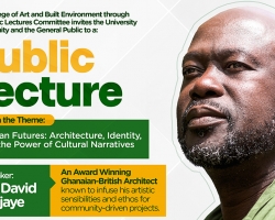 Public Lecture by Sir David Adjaye